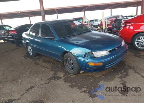 1993 Geo Prizm Lsi from USA, damaged, VIN 1Y1SK5385PZ045907